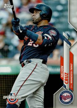 #93 Nelson Cruz - Minnesota Twins - 2020 Topps Opening Day Baseball