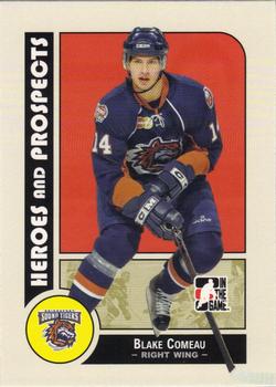 #14 Blake Comeau - Bridgeport Sound Tigers - 2008-09 In The Game Heroes and Prospects Hockey