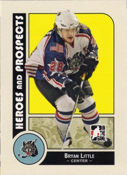 #18 Bryan Little - Chicago Wolves - 2008-09 In The Game Heroes and Prospects Hockey