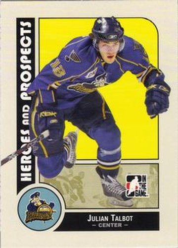 #28 Julian Talbot - Peoria Rivermen - 2008-09 In The Game Heroes and Prospects Hockey