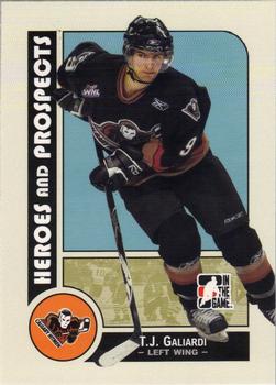 #79 T.J. Galiardi - Calgary Hitmen - 2008-09 In The Game Heroes and Prospects Hockey