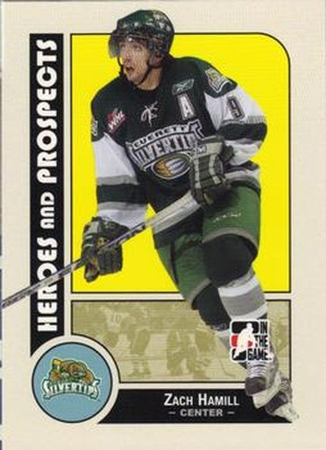 #82 Zach Hamill - Everett Silvertips - 2008-09 In The Game Heroes and Prospects Hockey