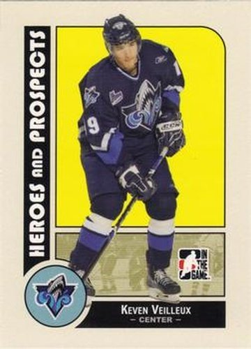 #92 Keven Veilleux - Rimouski Oceanic - 2008-09 In The Game Heroes and Prospects Hockey