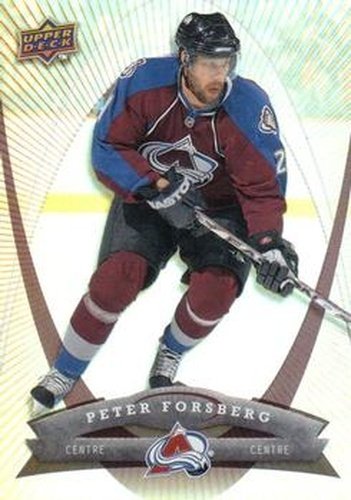 #13 Peter Forsberg - Colorado Avalanche - 2008-09 McDonald's Upper Deck Hockey