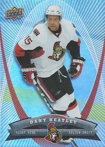 #33 Dany Heatley - Ottawa Senators - 2008-09 McDonald's Upper Deck Hockey