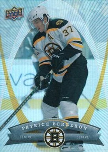 #4 Patrice Bergeron - Boston Bruins - 2008-09 McDonald's Upper Deck Hockey