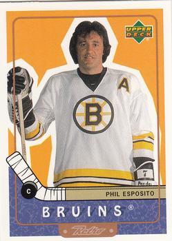 #94 Phil Esposito - Boston Bruins - 1999-00 Upper Deck Retro Hockey