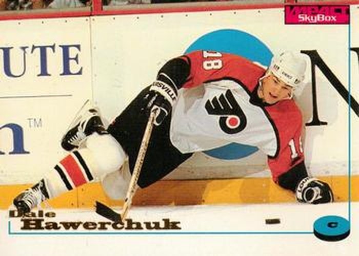 #94 Dale Hawerchuk - Philadelphia Flyers - 1996-97 SkyBox Impact Hockey