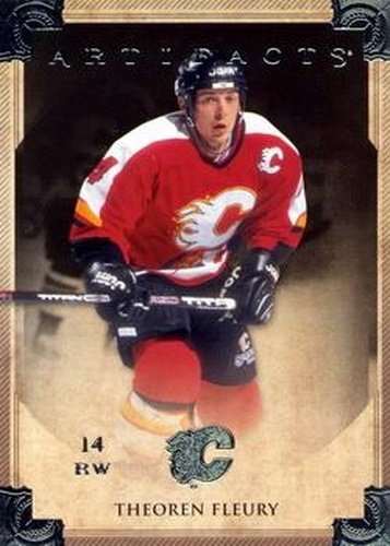 #94 Theoren Fleury - Calgary Flames - 2013-14 Upper Deck Artifacts Hockey