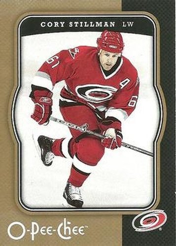 #94 Cory Stillman - Carolina Hurricanes - 2007-08 O-Pee-Chee Hockey