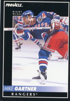 #94 Mike Gartner - New York Rangers - 1992-93 Pinnacle Canadian Hockey