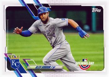 #94 Alex Gordon - Kansas City Royals - 2021 Topps Opening Day Baseball