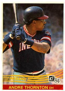#94 Andre Thornton - Cleveland Indians - 1984 Donruss Baseball