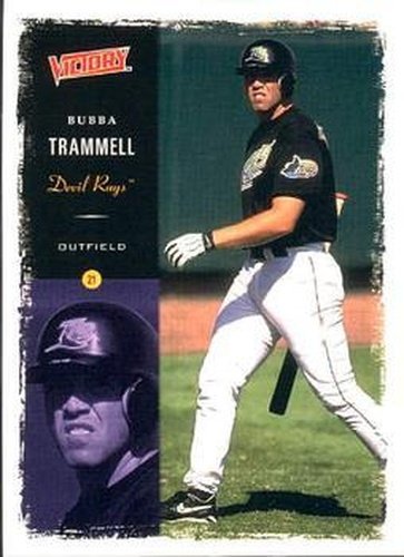 #94 Bubba Trammell - Tampa Bay Devil Rays - 2000 Upper Deck Victory Baseball