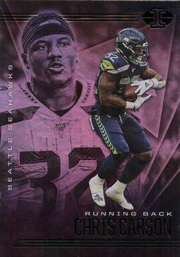 #94 Chris Carson - Seattle Seahawks - 2020 Panini Illusions Football