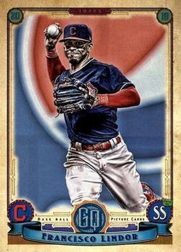 #94 Francisco Lindor - Cleveland Indians - 2019 Topps Gypsy Queen Baseball