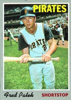 #94 Fred Patek - Pittsburgh Pirates - 1970 Topps Baseball