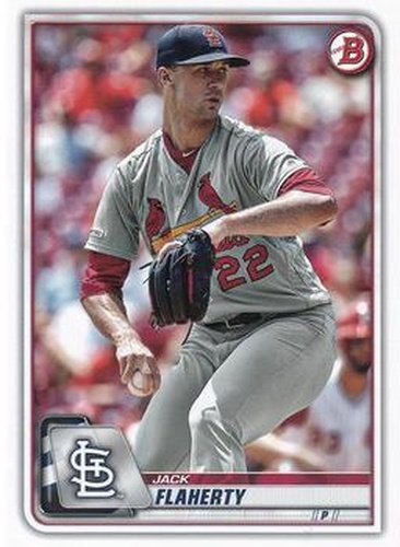 #94 Jack Flaherty - St. Louis Cardinals - 2020 Bowman Baseball