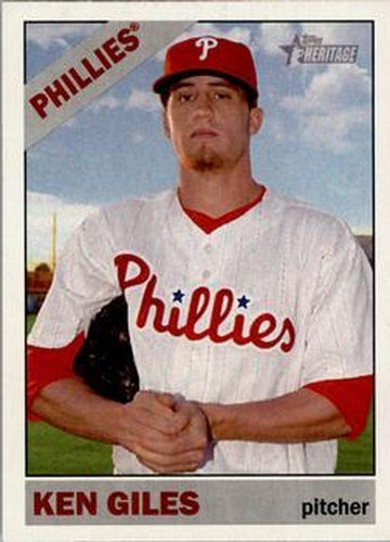 #94 Ken Giles - Philadelphia Phillies - 2015 Topps Heritage Baseball