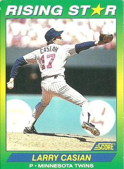 #94 Larry Casian - Minnesota Twins - 1992 Score 100 Rising Stars Baseball