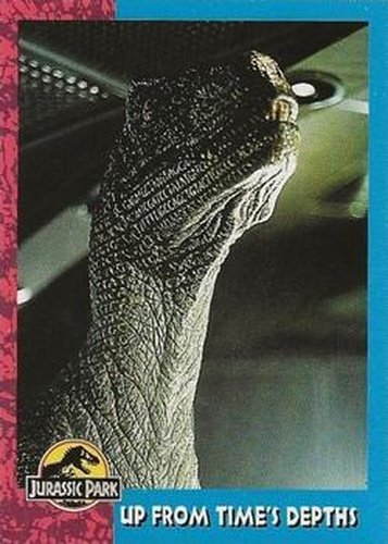 #94 Up from Time's Depths - 1993 Topps Jurassic Park