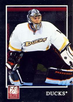 #94 Jonas Hiller - Anaheim Ducks - 2011-12 Panini Elite Hockey