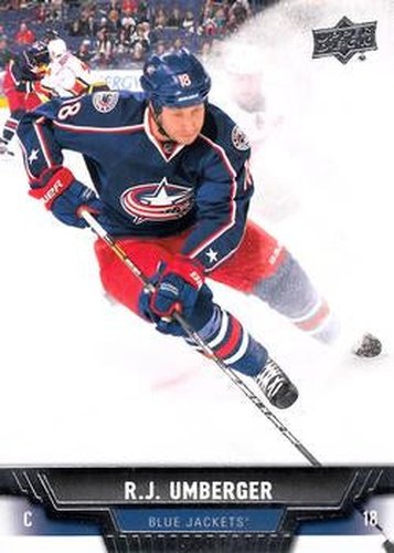 #94 R.J. Umberger - Columbus Blue Jackets - 2013-14 Upper Deck Hockey