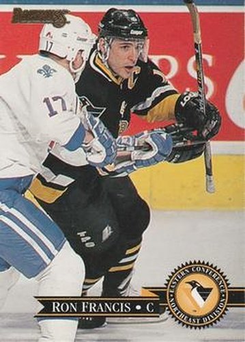#94 Ron Francis - Pittsburgh Penguins - 1995-96 Donruss Hockey