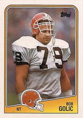 #94 Bob Golic - Cleveland Browns - 1988 Topps Football