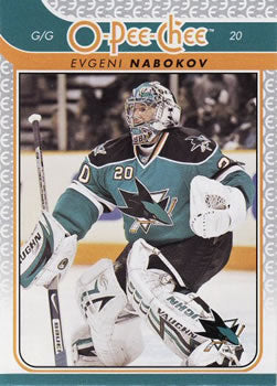 #111 Evgeni Nabokov - San Jose Sharks - 2009-10 O-Pee-Chee Hockey