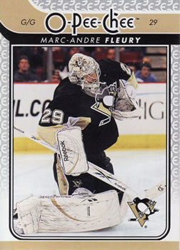 #147 Marc-Andre Fleury - Pittsburgh Penguins - 2009-10 O-Pee-Chee Hockey
