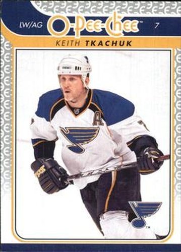 #148 Keith Tkachuk - St. Louis Blues - 2009-10 O-Pee-Chee Hockey