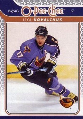 #172 Ilya Kovalchuk - Atlanta Thrashers - 2009-10 O-Pee-Chee Hockey