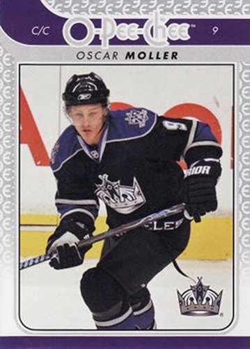#180 Oscar Moller - Los Angeles Kings - 2009-10 O-Pee-Chee Hockey