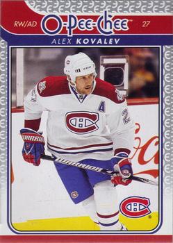 #181 Alex Kovalev - Montreal Canadiens - 2009-10 O-Pee-Chee Hockey