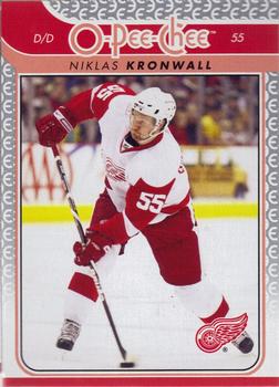 #214 Niklas Kronwall - Detroit Red Wings - 2009-10 O-Pee-Chee Hockey