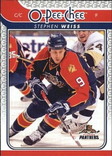 #215 Stephen Weiss - Florida Panthers - 2009-10 O-Pee-Chee Hockey
