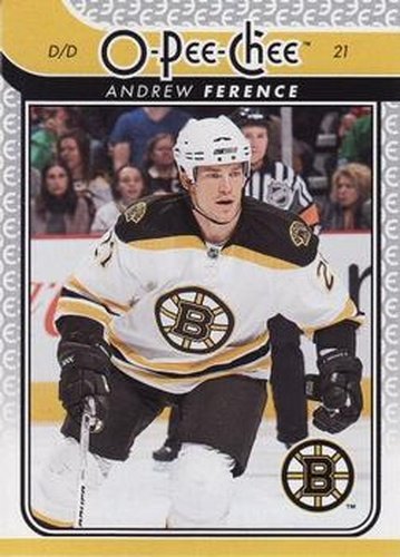 #21 Andrew Ference - Boston Bruins - 2009-10 O-Pee-Chee Hockey