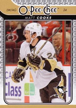 #221 Matt Cooke - Pittsburgh Penguins - 2009-10 O-Pee-Chee Hockey