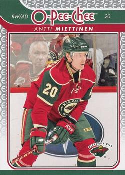 #235 Antti Miettinen - Minnesota Wild - 2009-10 O-Pee-Chee Hockey