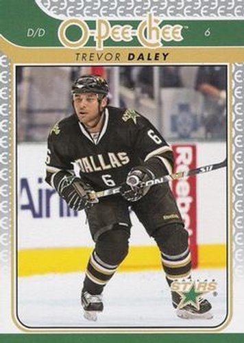 #251 Trevor Daley - Dallas Stars - 2009-10 O-Pee-Chee Hockey