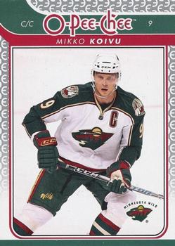 #254 Mikko Koivu - Minnesota Wild - 2009-10 O-Pee-Chee Hockey