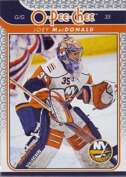 #296 Joey MacDonald - New York Islanders - 2009-10 O-Pee-Chee Hockey