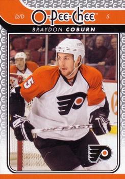 #298 Braydon Coburn - Philadelphia Flyers - 2009-10 O-Pee-Chee Hockey