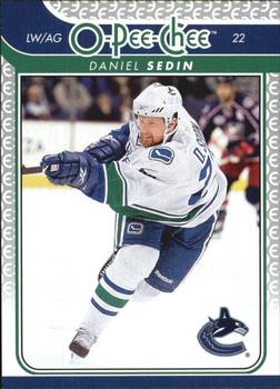 #302 Daniel Sedin - Vancouver Canucks - 2009-10 O-Pee-Chee Hockey