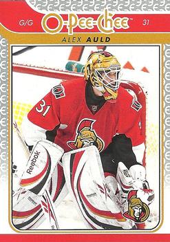 #32 Alex Auld - Ottawa Senators - 2009-10 O-Pee-Chee Hockey