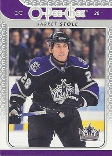 #353 Jarret Stoll - Los Angeles Kings - 2009-10 O-Pee-Chee Hockey