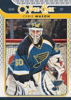 #35 Chris Mason - St. Louis Blues - 2009-10 O-Pee-Chee Hockey