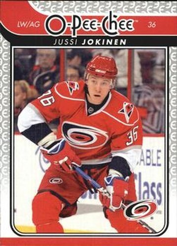 #360 Jussi Jokinen - Carolina Hurricanes - 2009-10 O-Pee-Chee Hockey