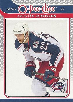 #369 Kristian Huselius - Columbus Blue Jackets - 2009-10 O-Pee-Chee Hockey